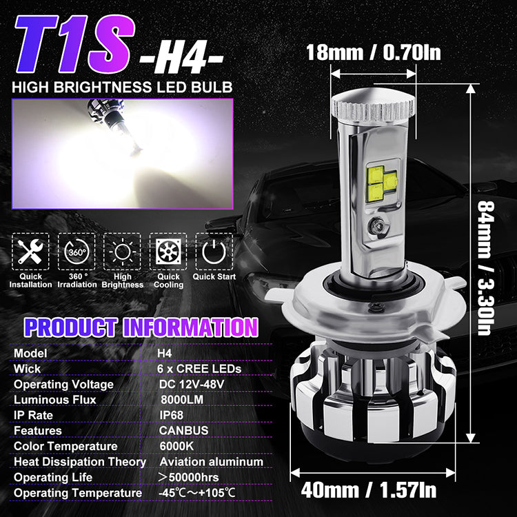 Bombillos led H4